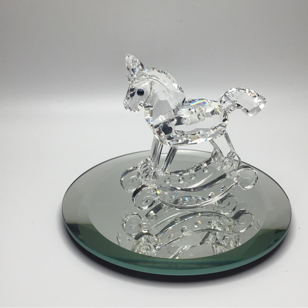 Swarovski Crystal Rocking Horse - Picture 3 of 5